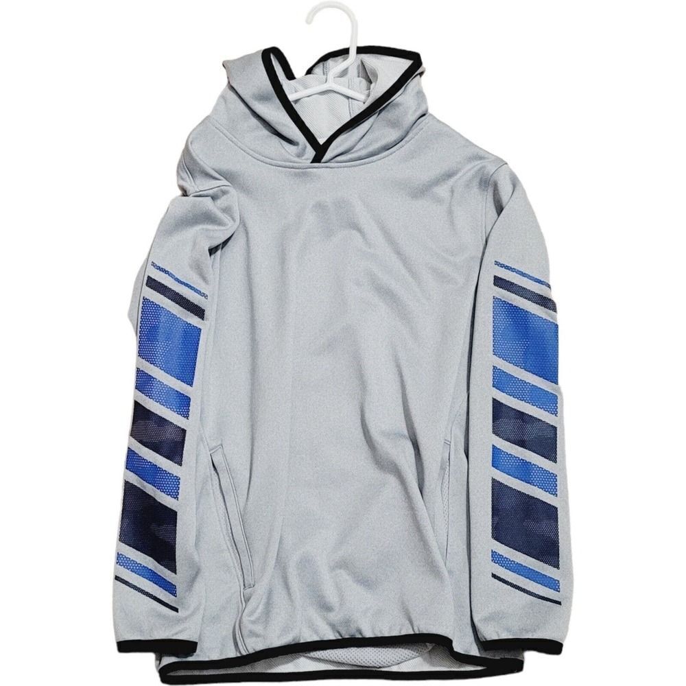 Old Navy Active Go Dry Boys L Hooded Pullover Running Shirt Top